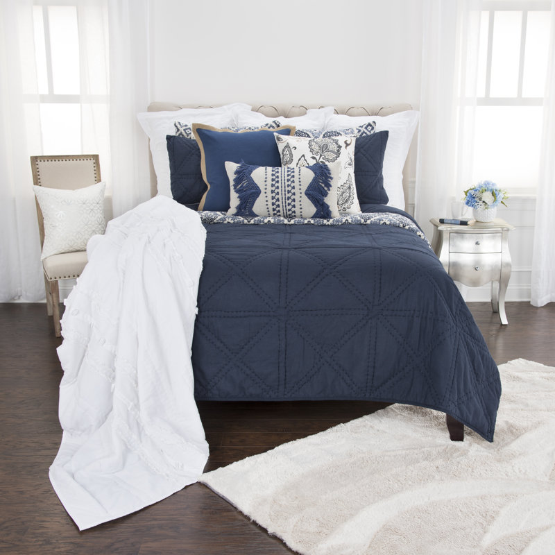 Fenton 100 Cotton Quilt Set & Reviews Birch Lane
